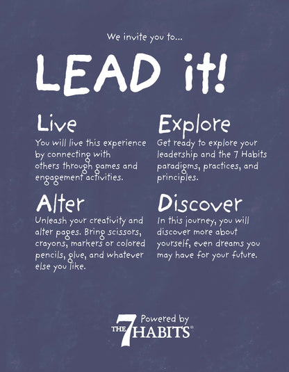 7 Habits Imagination Series Level 4: Student Guide (NEW)