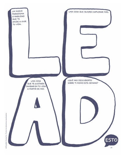 7 Habits Imagination Series Level 6: Student Guide (Spanish)