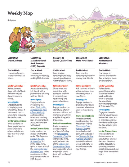Early Learning Balance Feels Best: Teacher Edition