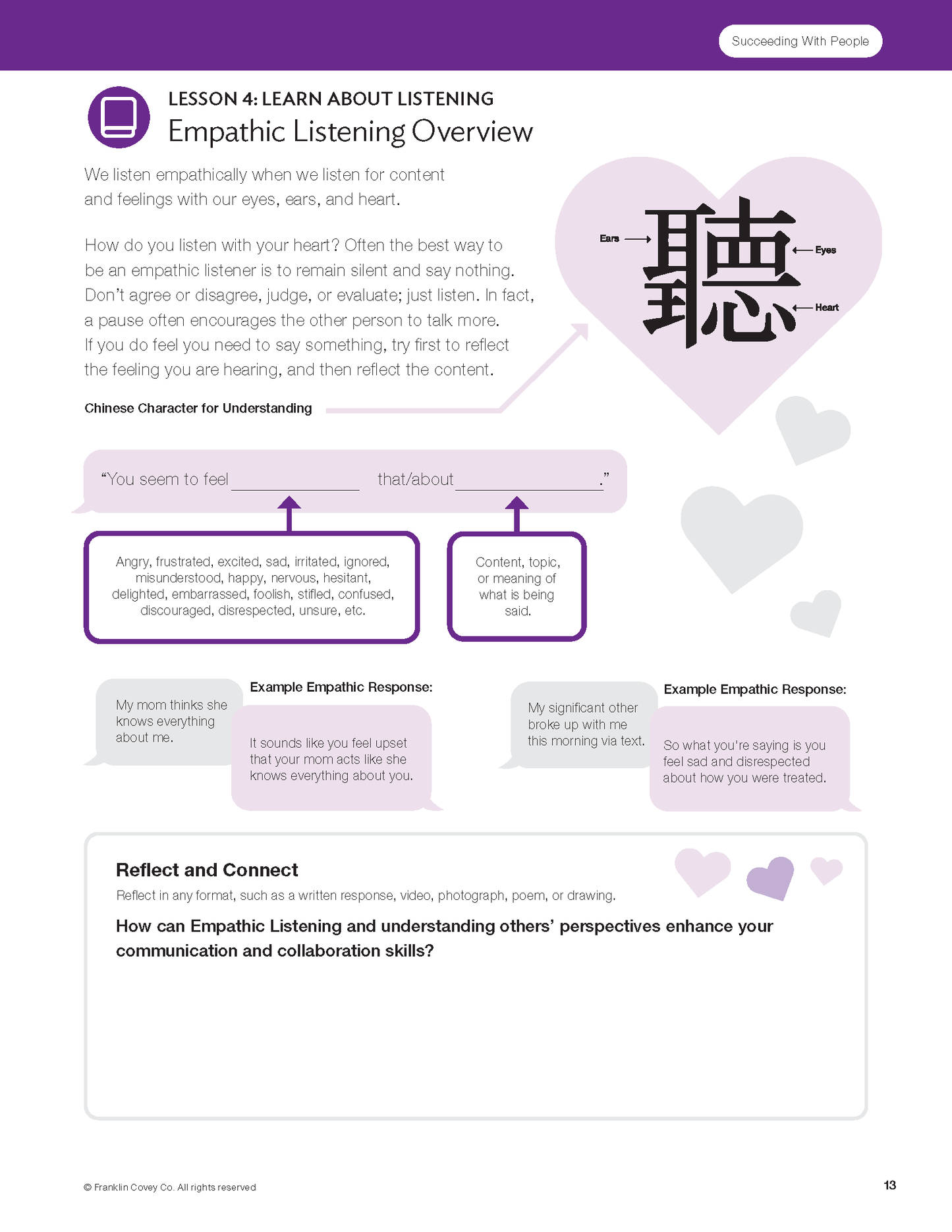 Early Learning Family and Friends: Student/Family Edition