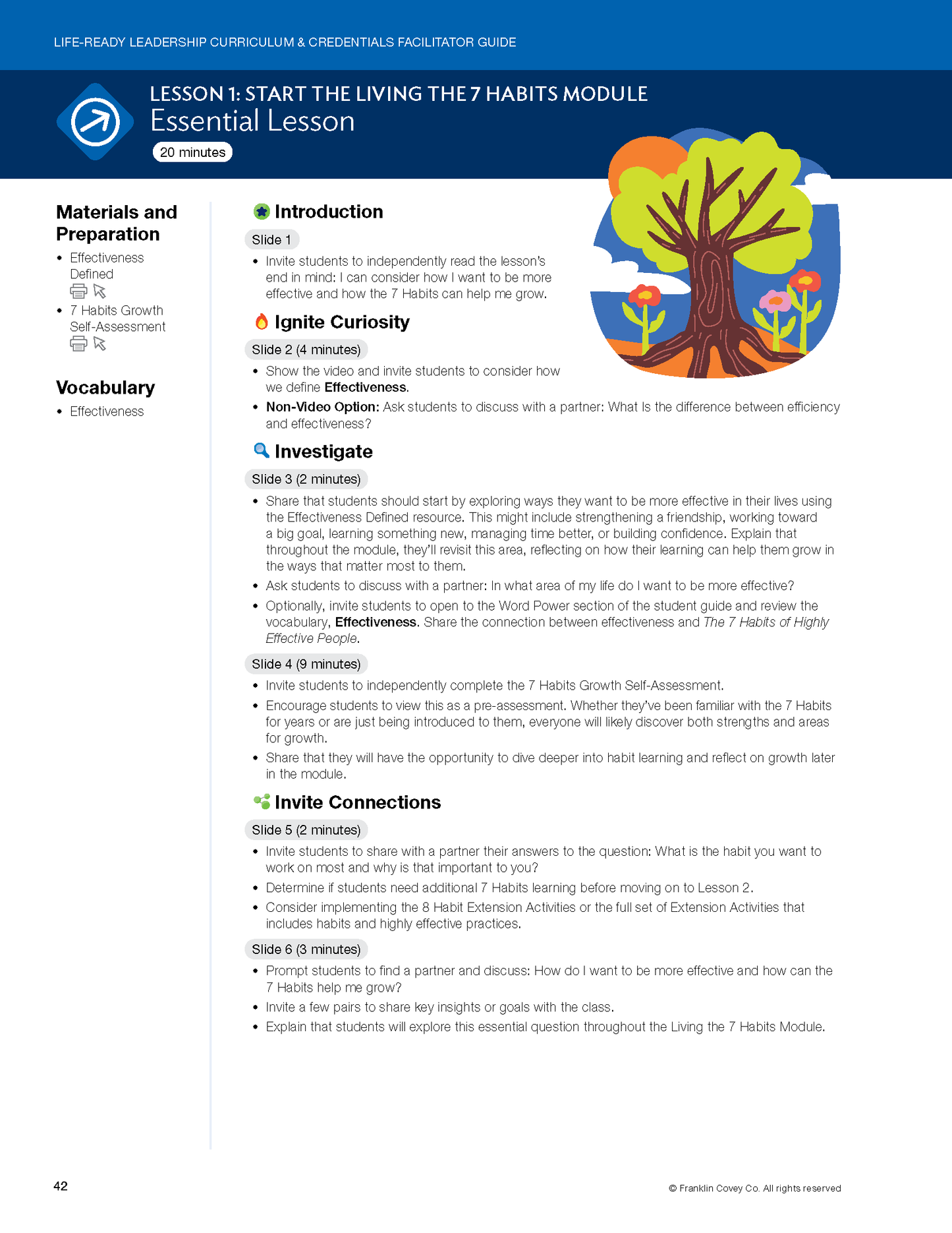 Life-Ready Leadership: Curr & Credentials Facilitator Guide