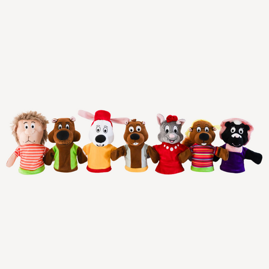 7 Habits of Happy Kids: 7 Puppet Set