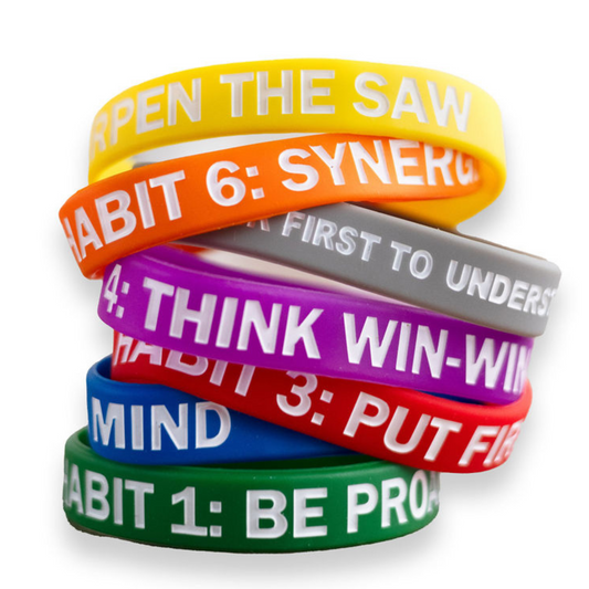 7 Habits: 7 Wristband Set (Child)