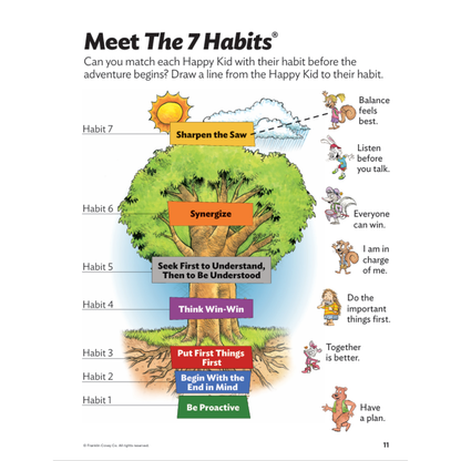 7 Habits Happy Kids: Coloring/Activity Book (Age 7 & Up)
