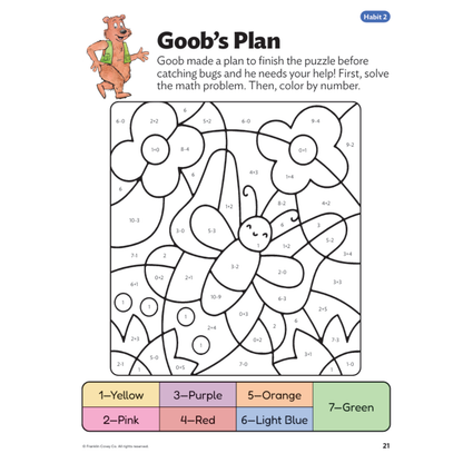 7 Habits Happy Kids: Coloring/Activity Book (Age 7 & Up)