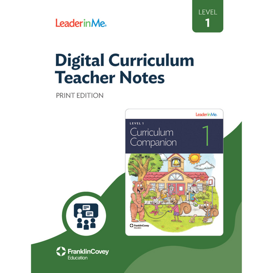 Digital Curriculum Level 1: Teacher Notes Print Edition