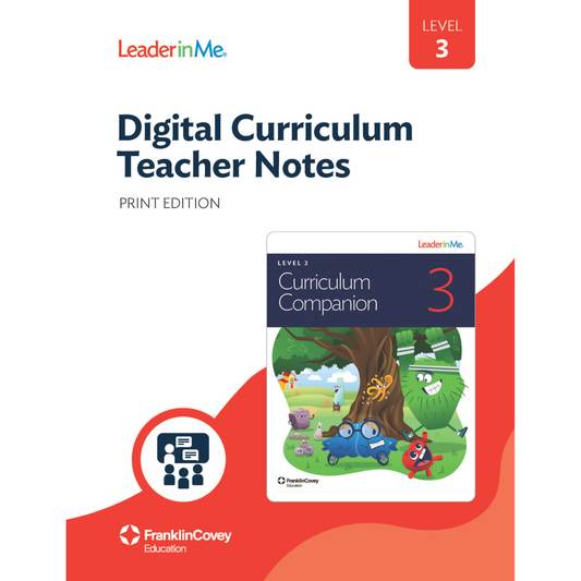 Digital Curriculum Level 3: Teacher Notes Print Edition