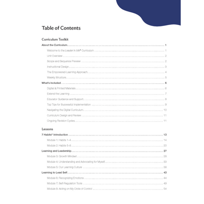 Curriculum Companion Level 8: Teacher Notes