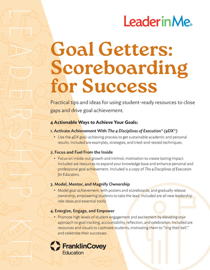 Elementary Leadership Kit: Scoreboarding for Success