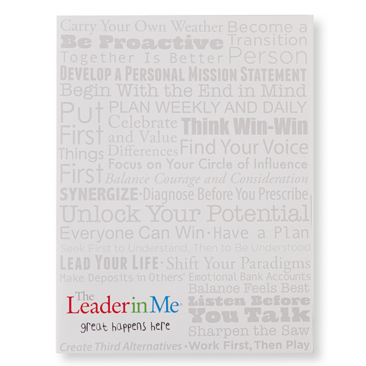 Leader in Me: Folder (White)