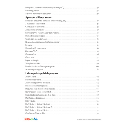 Curriculum Companion Level 6: Student Edition (Spanish)