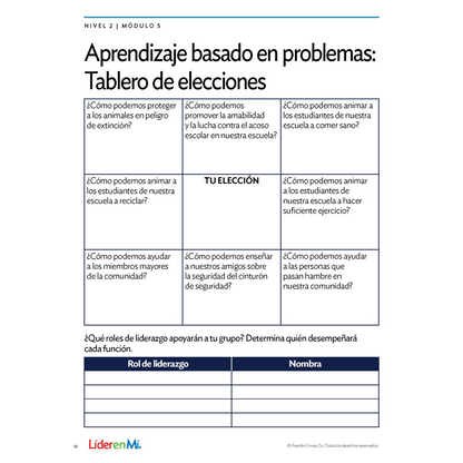Curriculum Companion Level 2: Student Edition (Spanish)