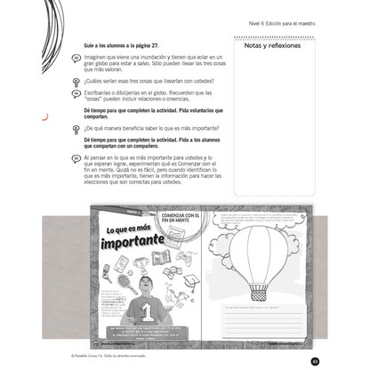 Leadership Guide Level 6: Teacher Edition (Spanish)