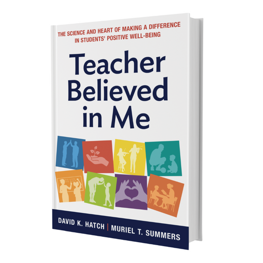 Teacher Believed in Me Book