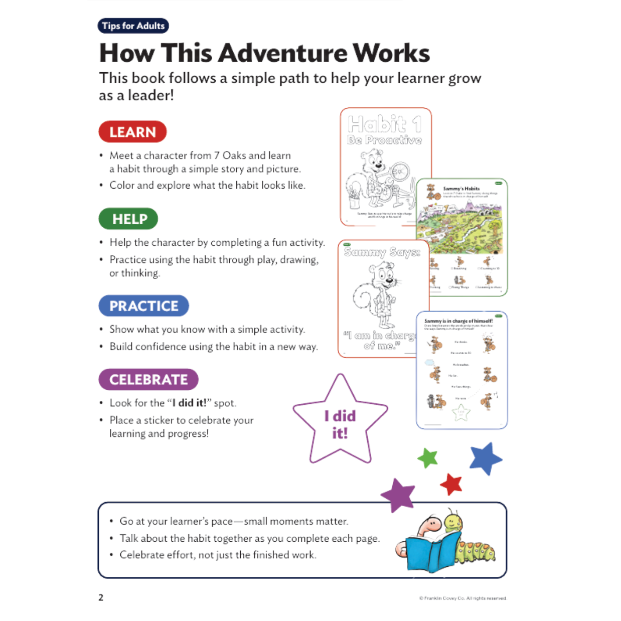 7 Habits Happy Kids: Coloring/Activity Book (Up to Age 7)